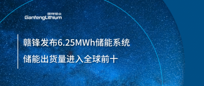 ESIE2025圓滿收官！贛鋒全新6.25MWh儲能系統(tǒng)成焦點(diǎn)，儲能出貨量進(jìn)入全球前十